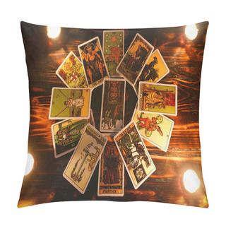 Personality  Tarot Cards For Tarot Readings Psychic As Well As Divination Wit Pillow Covers