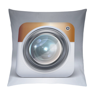 Personality  Vector Camera Application Icon Pillow Covers