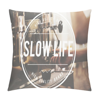 Personality  Slow Life Concept Pillow Covers