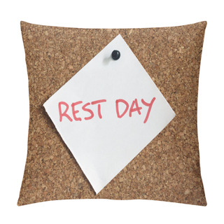 Personality  Rest Day Reminder Pillow Covers