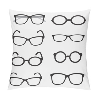 Personality  Vector Group Of An Glasses  Pillow Covers