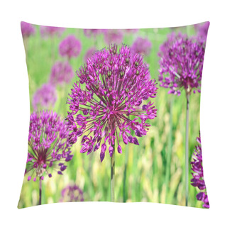 Personality  Purple Flowers Pillow Covers
