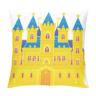 Personality  Golden Castle Pillow Covers