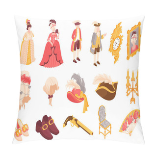 Personality  Rococo Period Isometric Set Pillow Covers