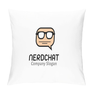 Personality  Nerd Cat Design Illustration Pillow Covers