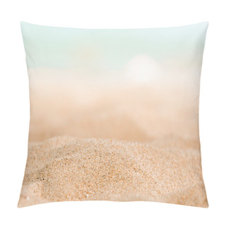 Personality  Closeup Of Some Sand On The Shore Pillow Covers