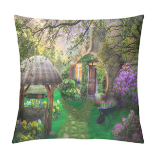 Personality  House Flower Fairy Pillow Covers