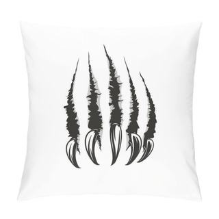 Personality  Wild Animal Claw Vector Scratches Pillow Covers