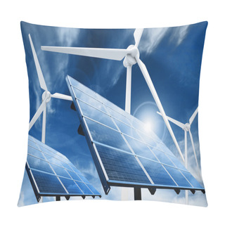 Personality  Clean Energy Powerplant Pillow Covers