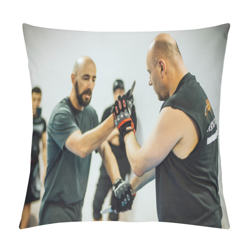 Personality  Guro Roger Agbulos Lameco Astig Combative FMA Seminar Belgrade Pillow Covers