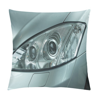 Personality  Headlight Of New Car Pillow Covers