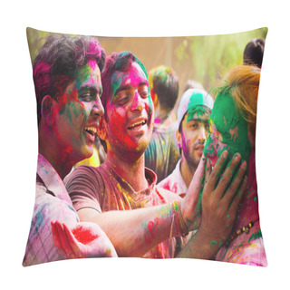Personality  Holi Festival Pillow Covers