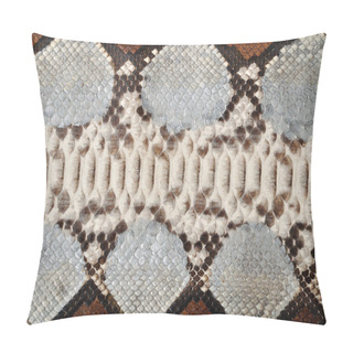 Personality  Python Leather Pillow Covers