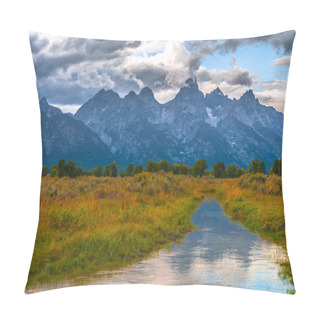 Personality  Grand Teton Lanscape Pillow Covers