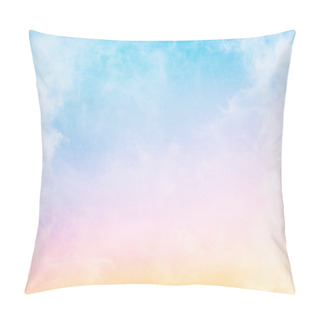 Personality  Fog And Pastel Gradient Pillow Covers