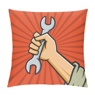 Personality  Soviet_fist_wrench Pillow Covers