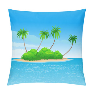 Personality  Beautiful Tropical Island Pillow Covers