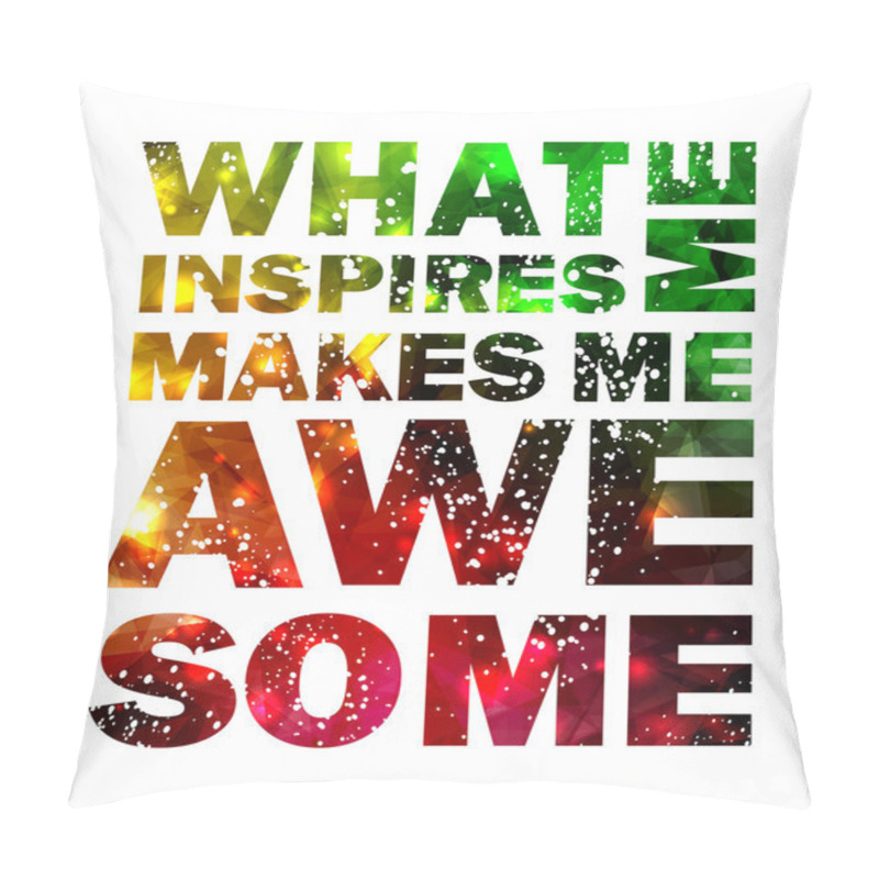 Personality  Quote Typographical Background, vector design. pillow covers