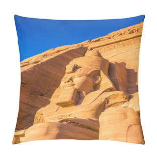 Personality  The Great Temple Of Abu Simbel, Egypt Pillow Covers