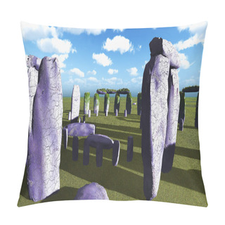 Personality  Stonehenge Sanctuary Pillow Covers