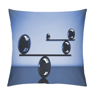 Personality  Balance Perfect System Concept Pillow Covers