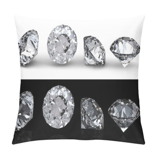 Personality  Collection Of Round Diamond Pillow Covers
