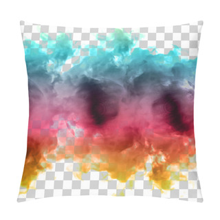 Personality  Vector Color Cloud.  Pillow Covers
