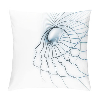 Personality  Paths Of Soul Geometry Pillow Covers