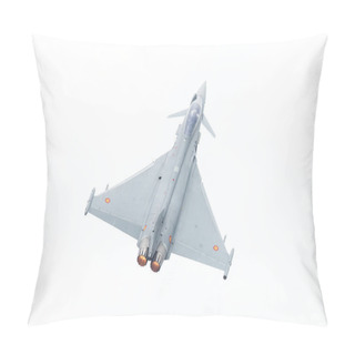 Personality  LEEUWARDEN, THE NETHERLANDS - JUNE 10: Spanish Air Force Eurofig Pillow Covers