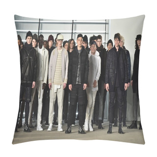 Personality  John Elliott CO At New York Fashion Week Pillow Covers