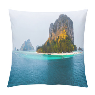 Personality  View Of The Island In Andaman Sea Pillow Covers