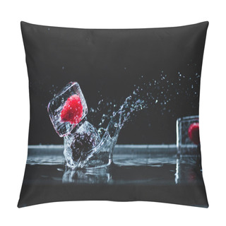 Personality  Frozen Fruits In Ice Cubes Pillow Covers