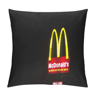 Personality  Mcdonalds Sign Pillow Covers