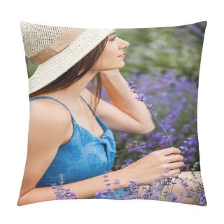 Personality  Surrounded By Lavender Perfume Pillow Covers