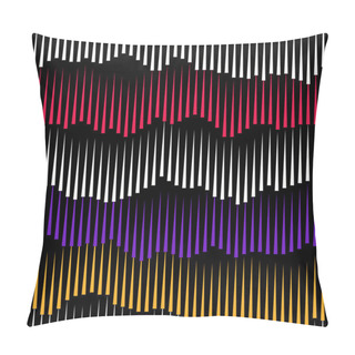 Personality  Northern Lights Abstract Seamless Vector Pattern Pillow Covers