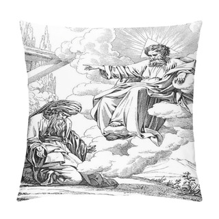 Personality  The Calling Of Abraham To The Land Of Canaan. Pillow Covers