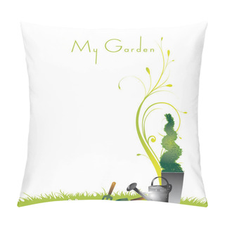 Personality  My Garden Page Pillow Covers