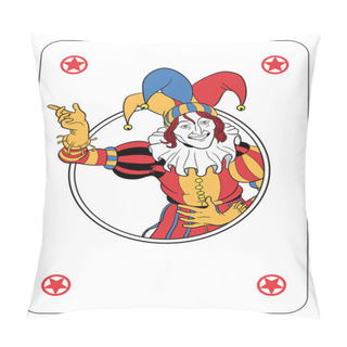 Personality  Joker Playing Card Pillow Covers