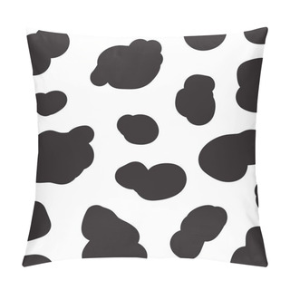 Personality  Cow Pattern Abstract Background. Seamless Pattern. Pillow Covers