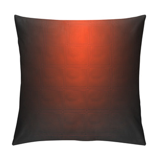 Personality  Vector Dark Red Background. Pillow Covers