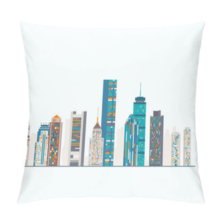 Personality  Boston Abstract Skyline Pillow Covers