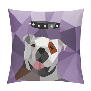 Personality  English Polygon Bulldog Pillow Covers