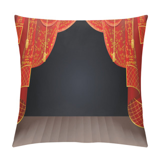 Personality  The Stage Curtain Pillow Covers