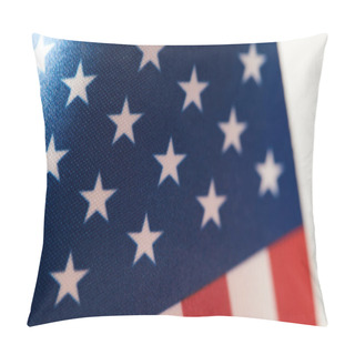 Personality  Partial View Of United States Of America Flag  Pillow Covers