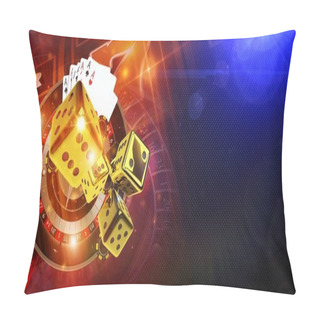 Personality  Casino Games Of Fortune Pillow Covers