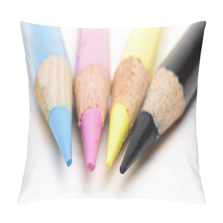Personality  CMYK Coloured Pencils Pillow Covers