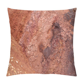 Personality  Bauxite Mine Raw Bauxite On Surface Pillow Covers
