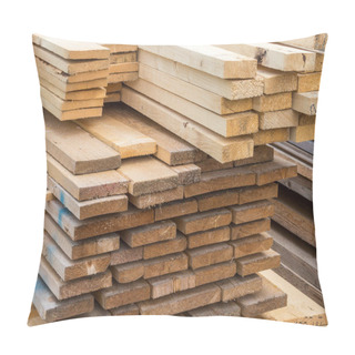 Personality  Lumber Structural Timber Background Pillow Covers