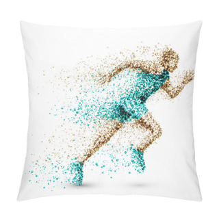 Personality  Running Man Pillow Covers