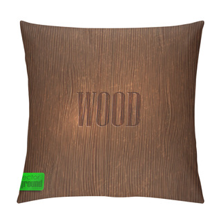 Personality  Wood Texture. Pillow Covers